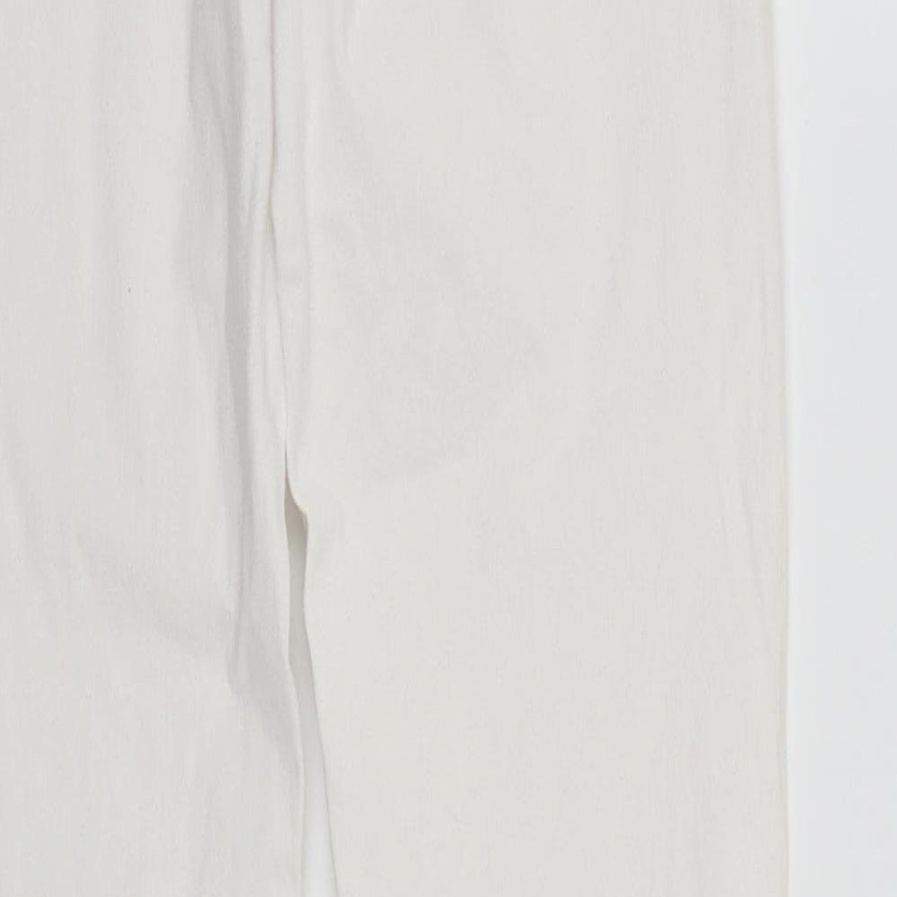 deniem & co Womens White   Skinny Jeans Size 8 L28 in
