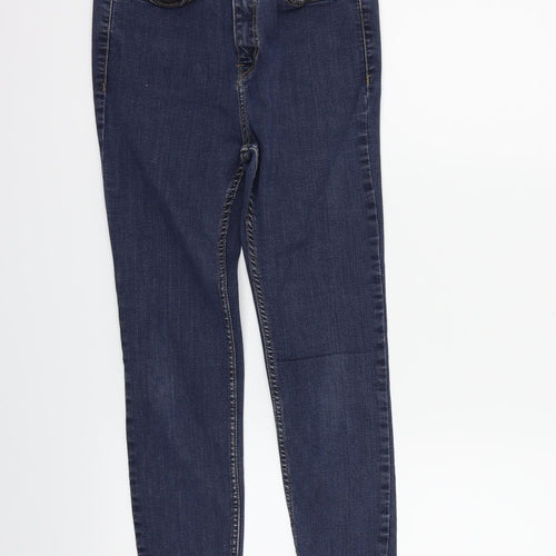 River Island Womens Brown   Straight Jeans Size 8 L26 in