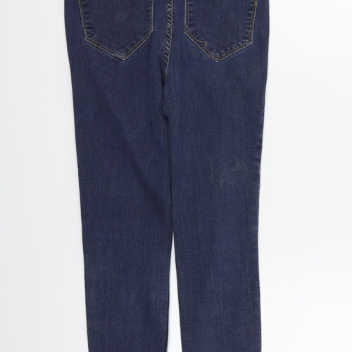 River Island Womens Brown   Straight Jeans Size 8 L26 in