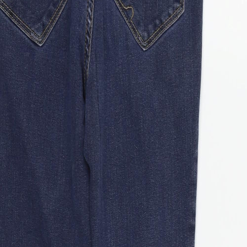 River Island Womens Brown   Straight Jeans Size 8 L26 in
