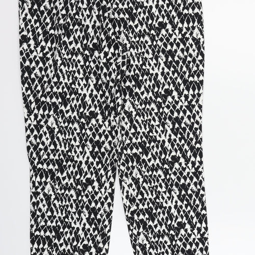Dorothy Perkins Womens Black   Trousers  Size 8 L25 in