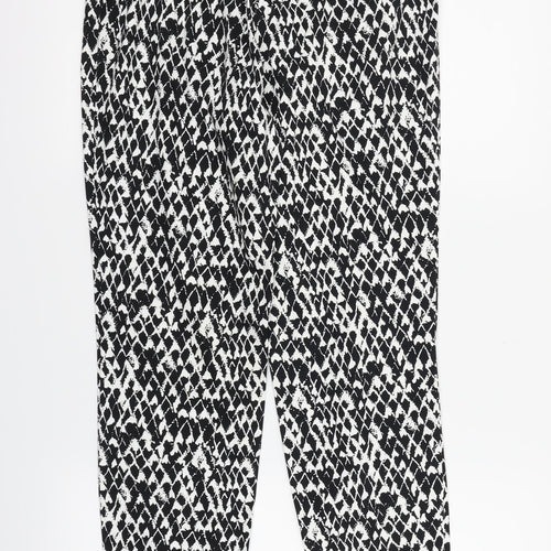 Dorothy Perkins Womens Black   Trousers  Size 8 L25 in
