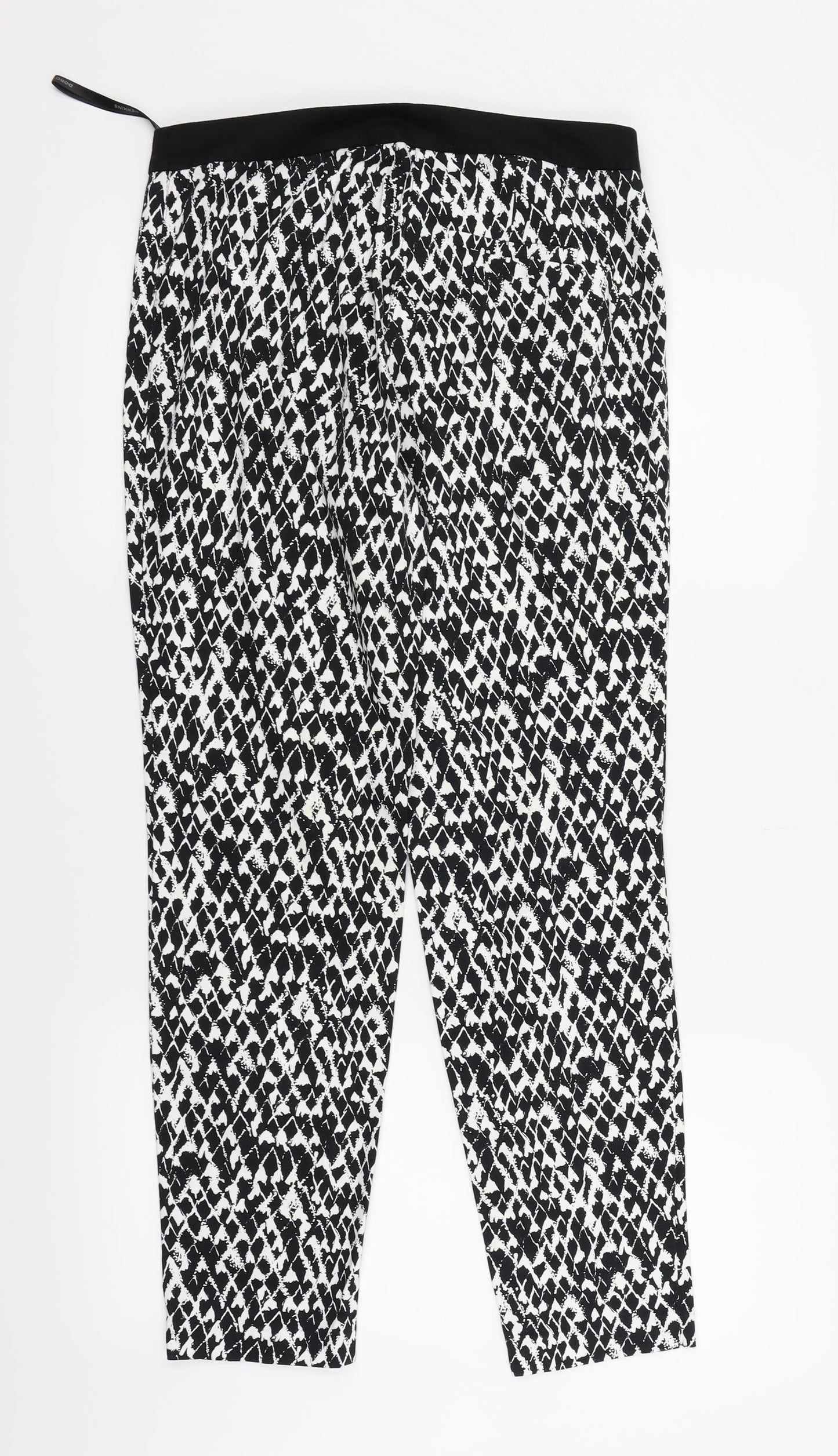 Dorothy Perkins Womens Black   Trousers  Size 8 L25 in