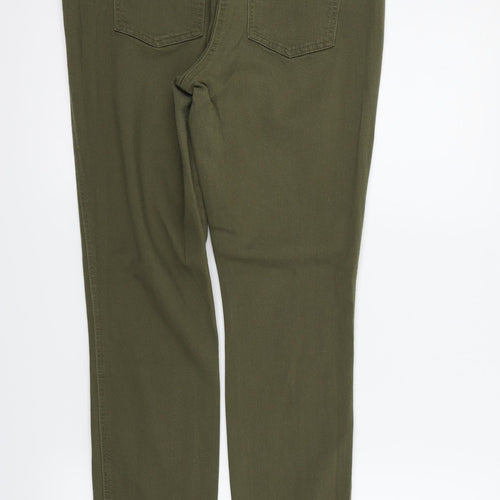 NEXT Womens Green   Trousers  Size 14 L28 in