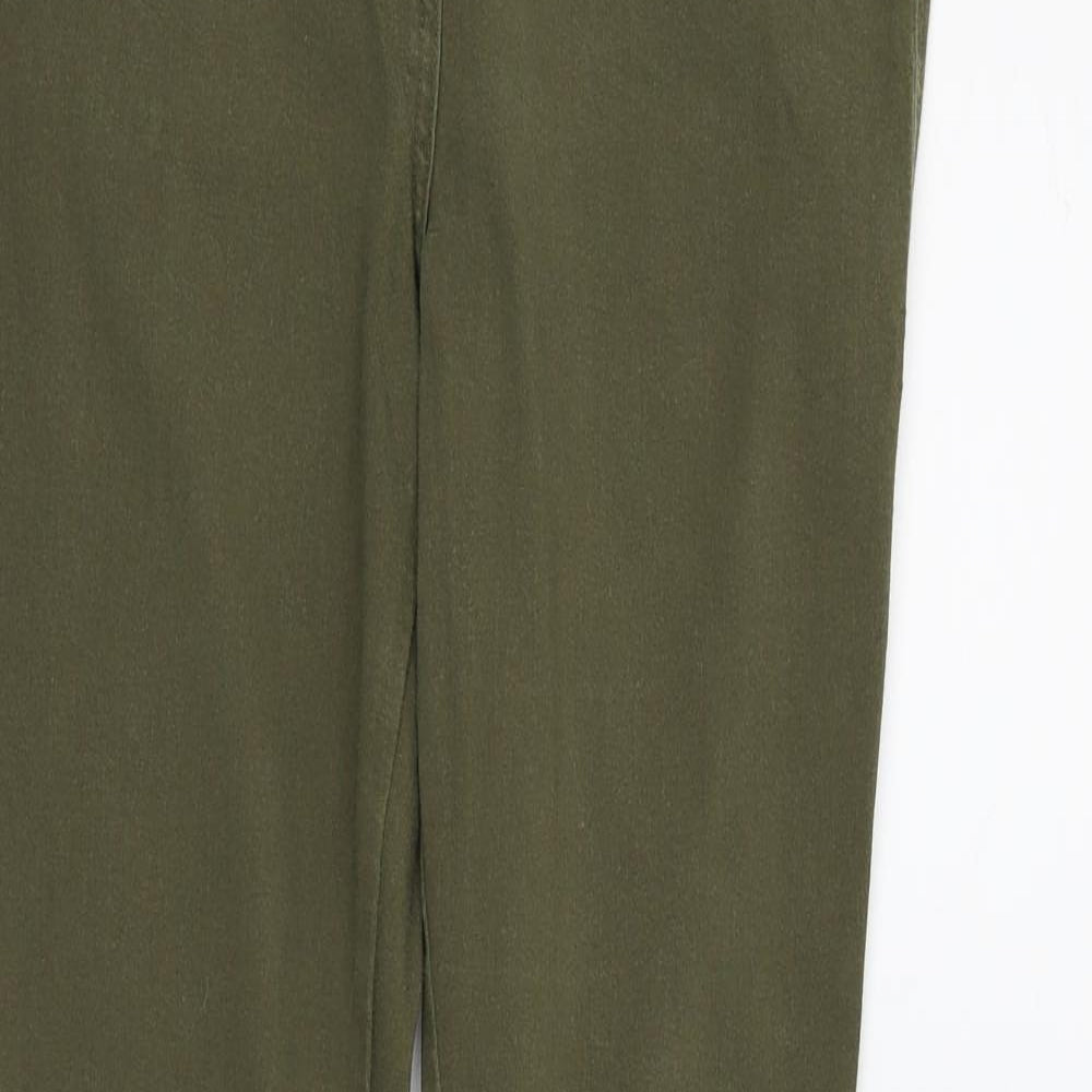 NEXT Womens Green   Trousers  Size 14 L28 in