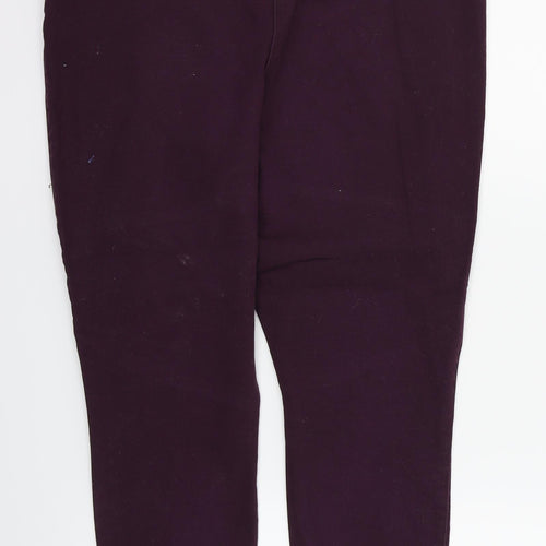 Papaya Womens Purple   Trousers  Size 16 L25 in