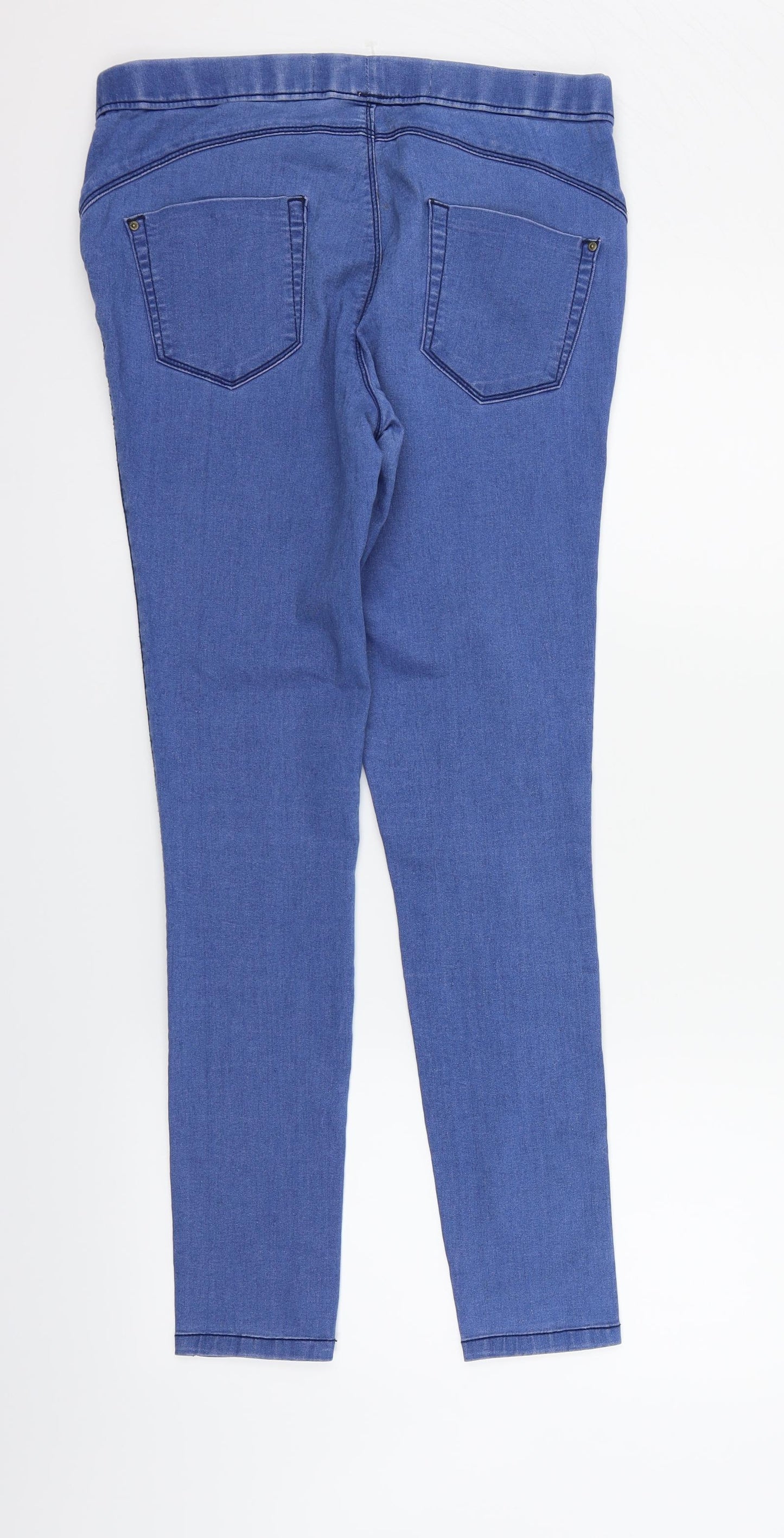 deniem & co Womens Blue   Straight Jeans Size 12 L28 in