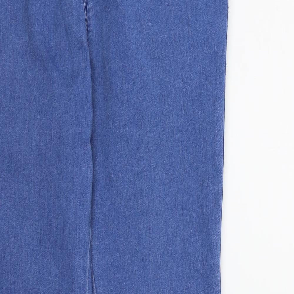 deniem & co Womens Blue   Straight Jeans Size 12 L28 in