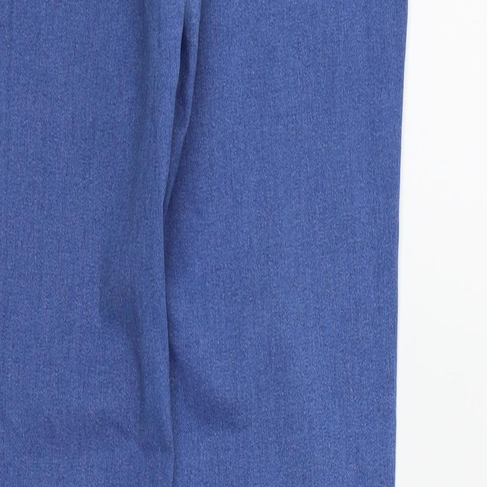 deniem & co Womens Blue   Straight Jeans Size 12 L28 in