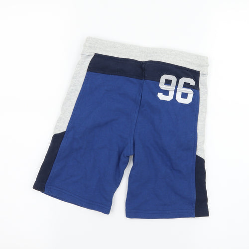 Okaïdi Boys Blue  Jersey Sweat Shorts Size 8 Years