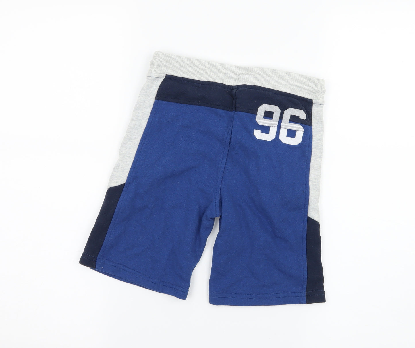 Okaïdi Boys Blue  Jersey Sweat Shorts Size 8 Years