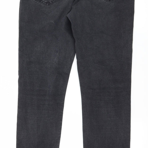 Saint Tropez Womens Grey  Denim Skinny Jeans Size 32 in L30 in