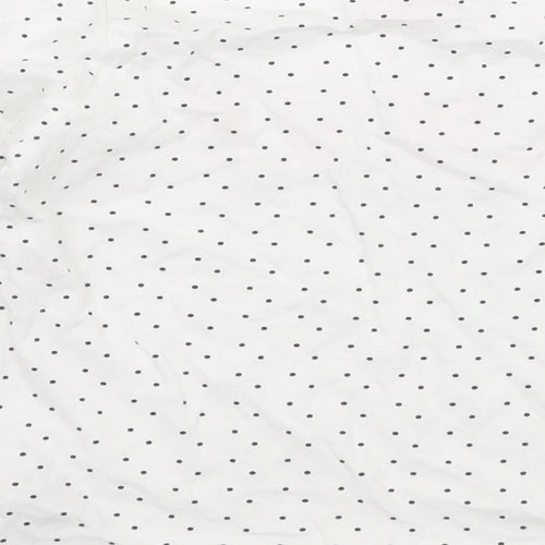 Primakr Girls White Polka Dot Jersey Basic T-Shirt Size 5-6 Years  - Love yourself