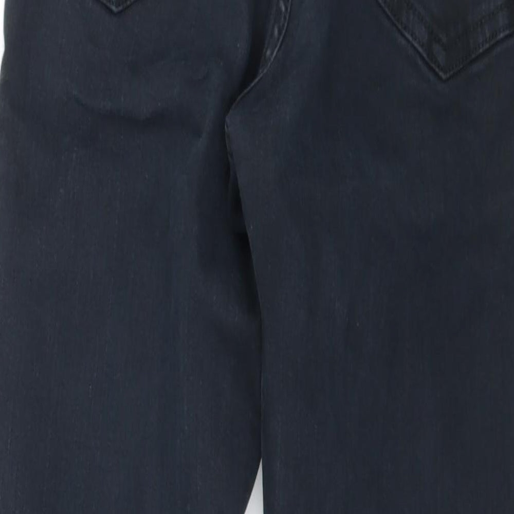 Topshop Womens Black  Denim Skinny Jeans Size 28 in L28 in