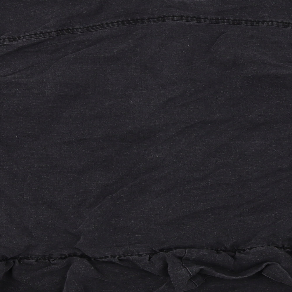 NEXT  Womens Black   Basic Button-Up Size 20