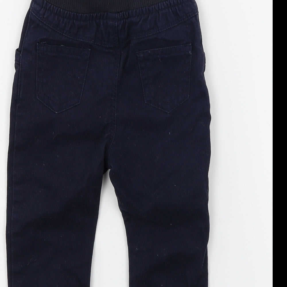 Earlydays  Boys Blue   Cargo Trousers Size 6-9 Months
