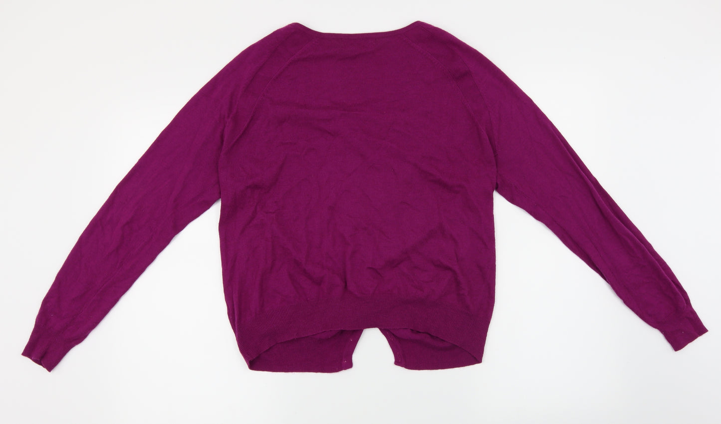 George  Womens Purple   Cardigan Jumper Size 16