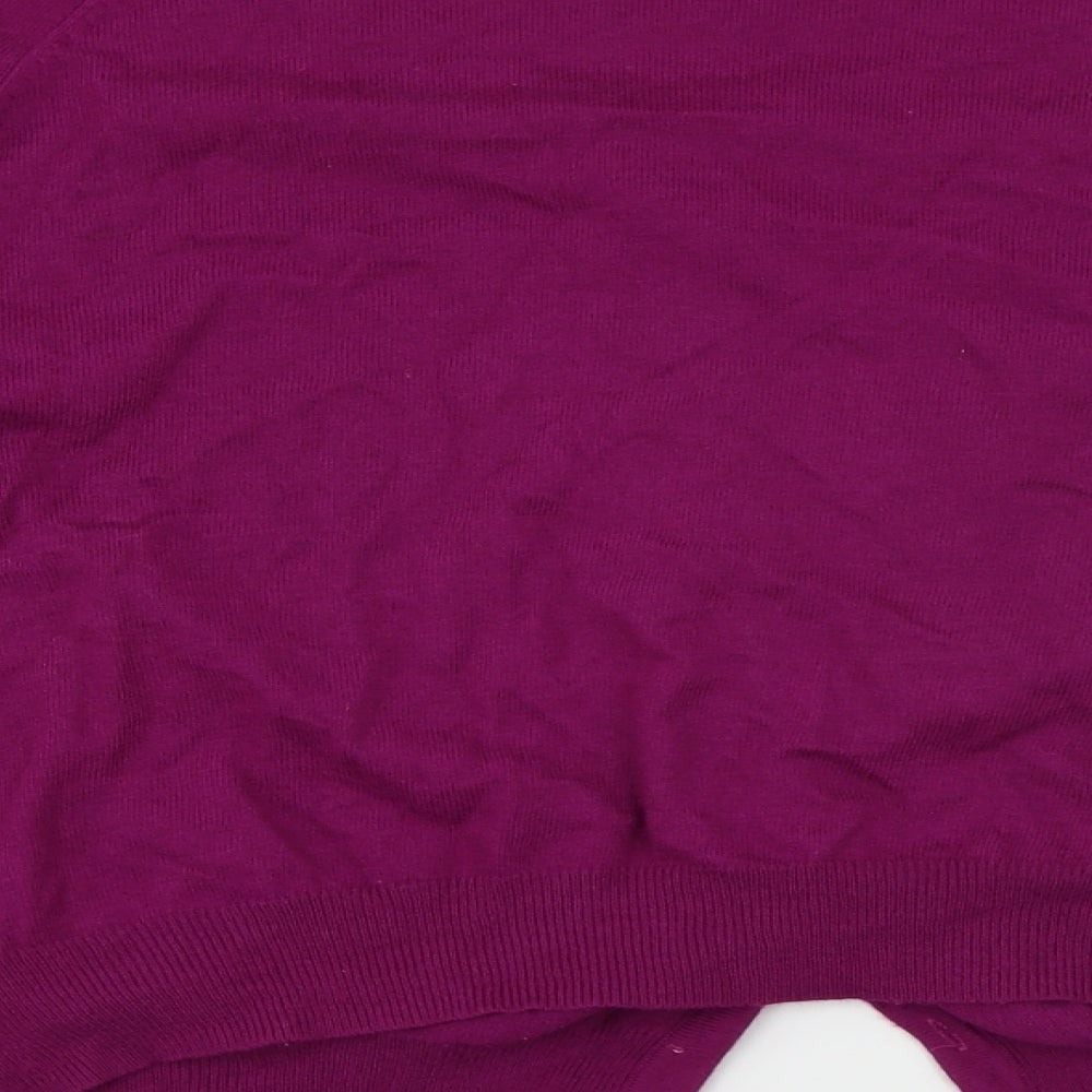 George  Womens Purple   Cardigan Jumper Size 16