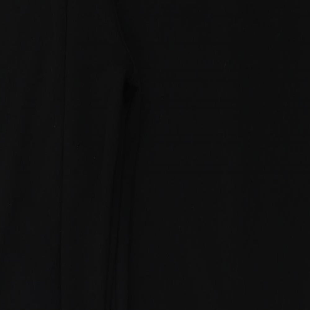 Boohoo  Womens Black   Trousers  Size 24 L27 in