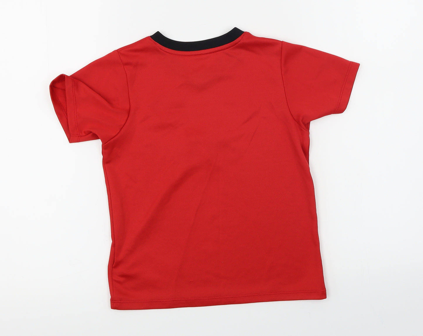 Manchester United  Boys Red   Basic T-Shirt Size S