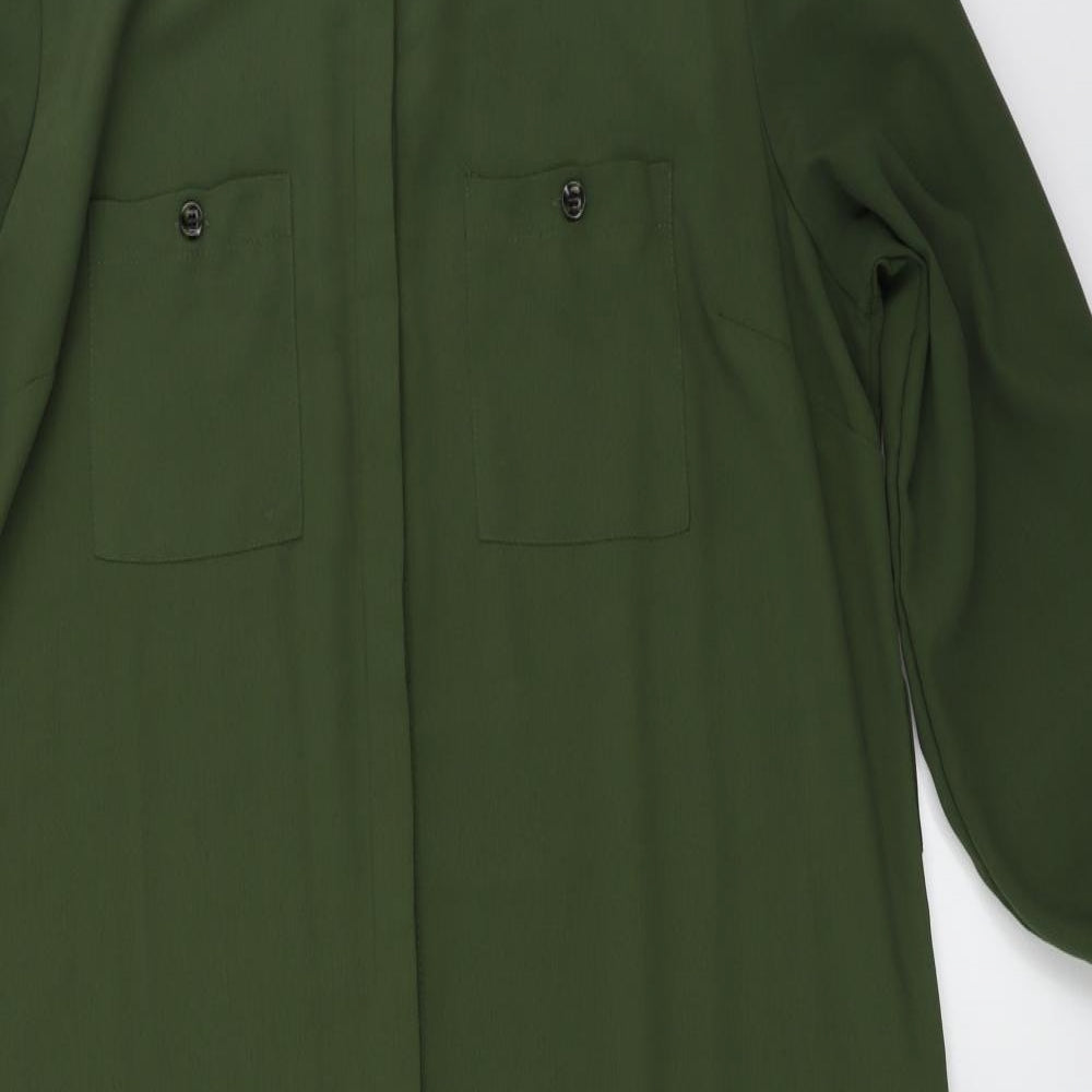 Primark  Womens Green   Basic Button-Up Size 12