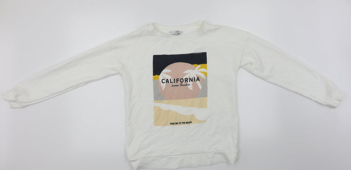 NEXT Womens White Pullover Jumper Size S