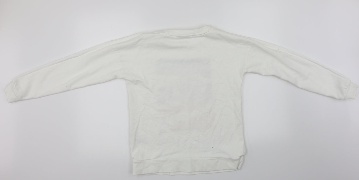 NEXT  Womens White   Pullover Jumper Size S