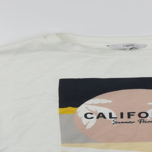 NEXT  Womens White   Pullover Jumper Size S
