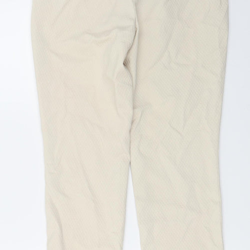 Lila Rose  Womens Ivory   Trousers  Size 8 L24 in