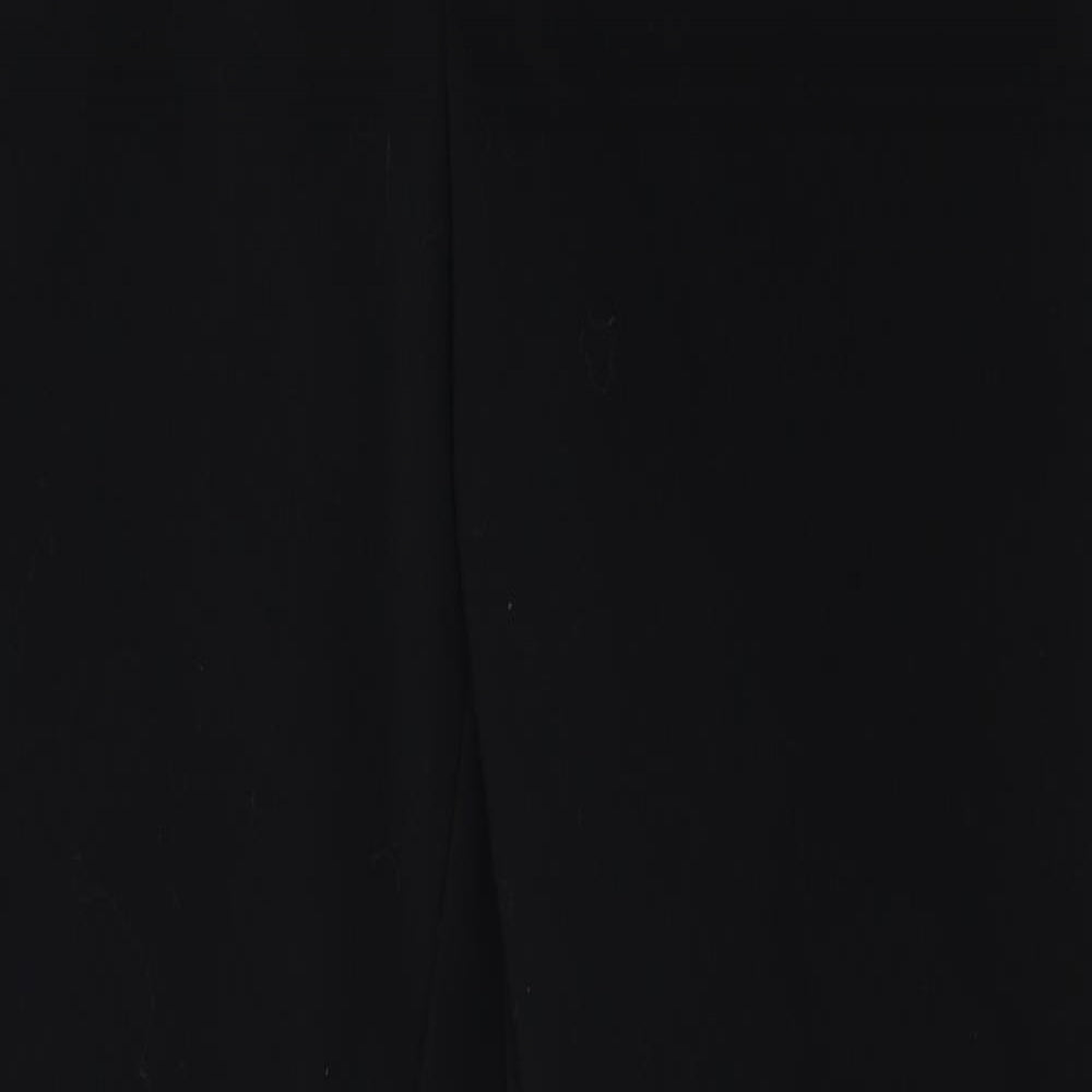 H&M  Womens Black   Trousers  Size 8 L24 in