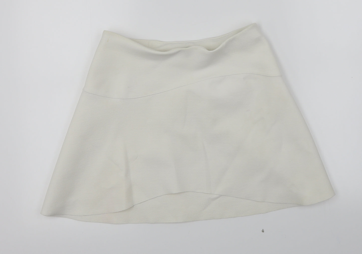 Topshop  Womens White   A-Line Skirt Size 8