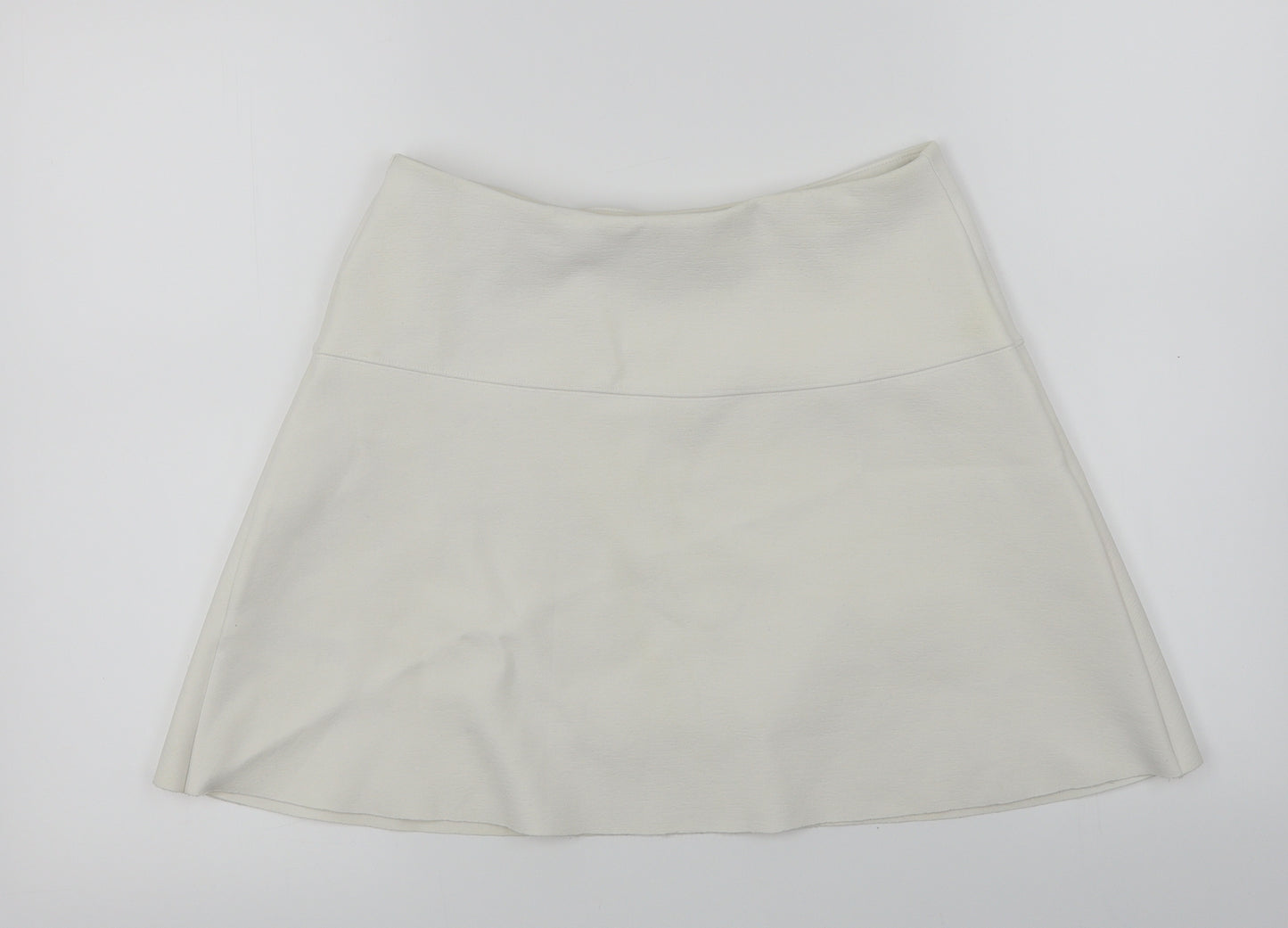 Topshop  Womens White   A-Line Skirt Size 8