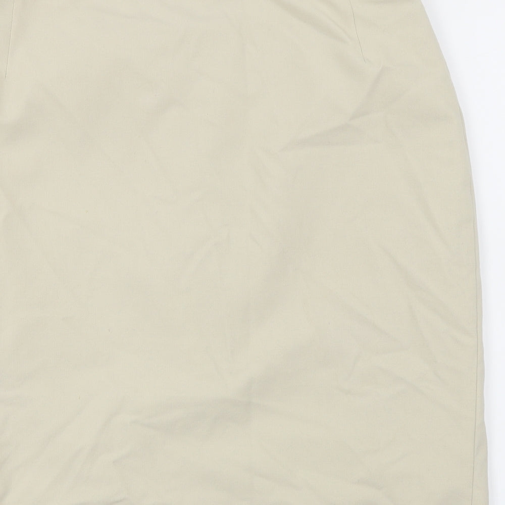 Marks and Spencer  Womens Beige   A-Line Skirt Size 18