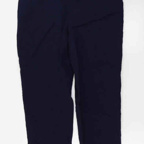 Marks and Spencer  Womens Blue   Trousers  Size 12 L25 in