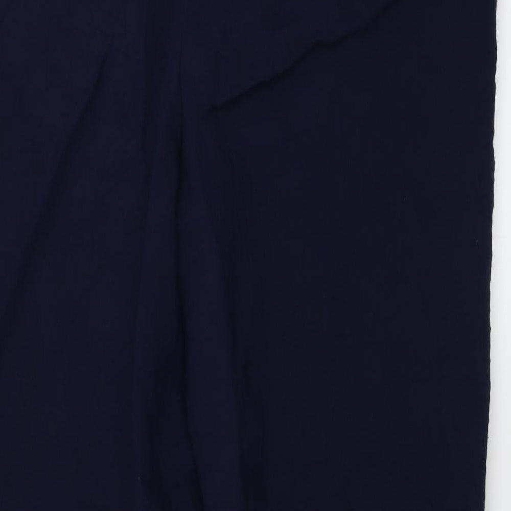 Marks and Spencer  Womens Blue   Trousers  Size 12 L25 in