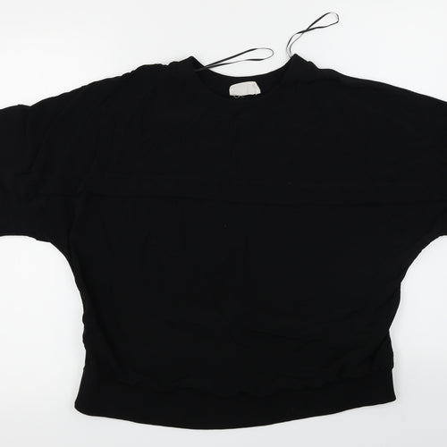 Zara Womens Black   Pullover Jumper Size M