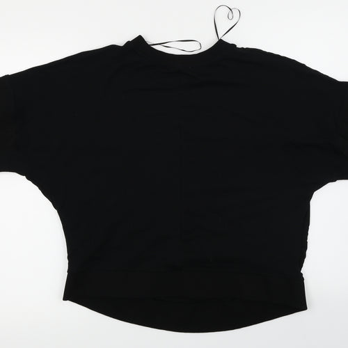 Zara Womens Black   Pullover Jumper Size M