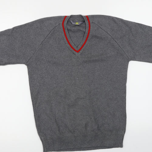 magic lit Mens Grey   Pullover Jumper Size S