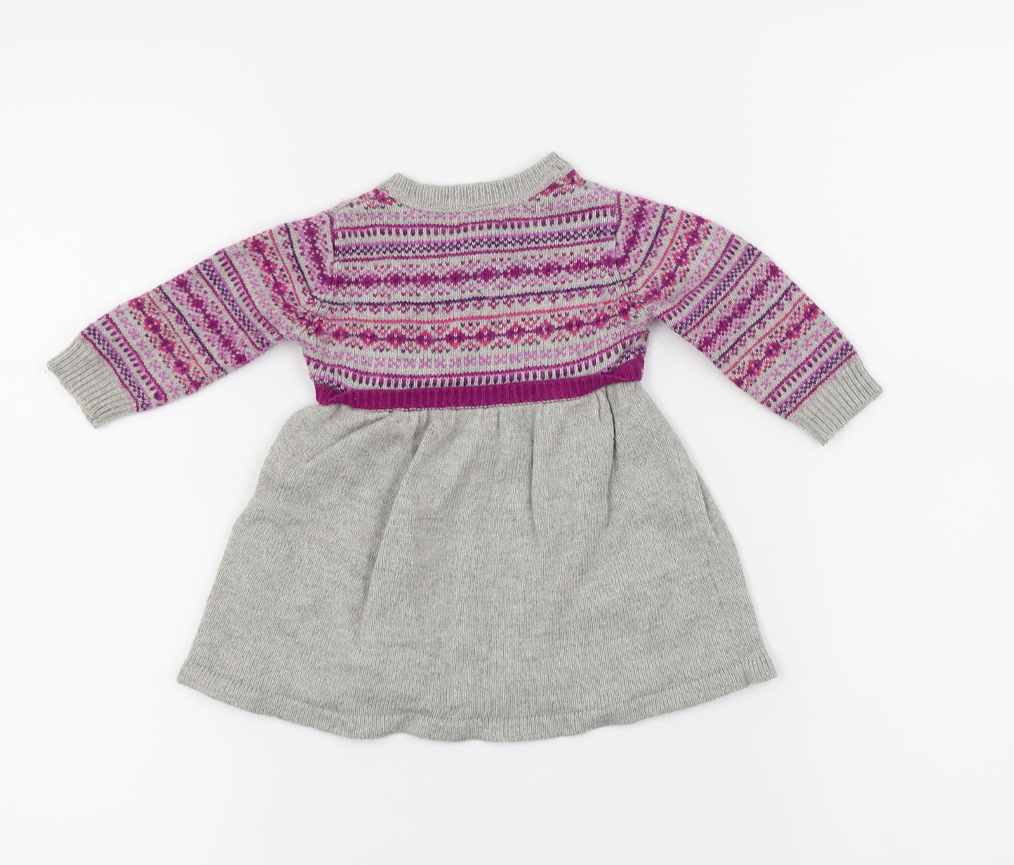 Monsoon  Girls Grey   A-Line  Size 0-3 Months