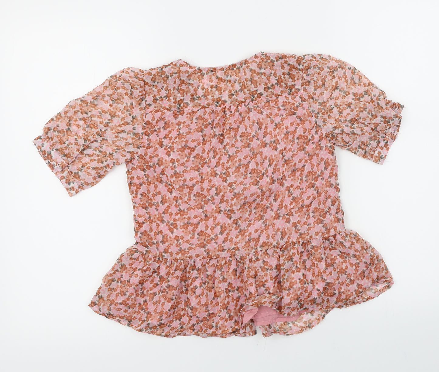 NEXT  Girls Pink Floral  A-Line  Size 11 Years