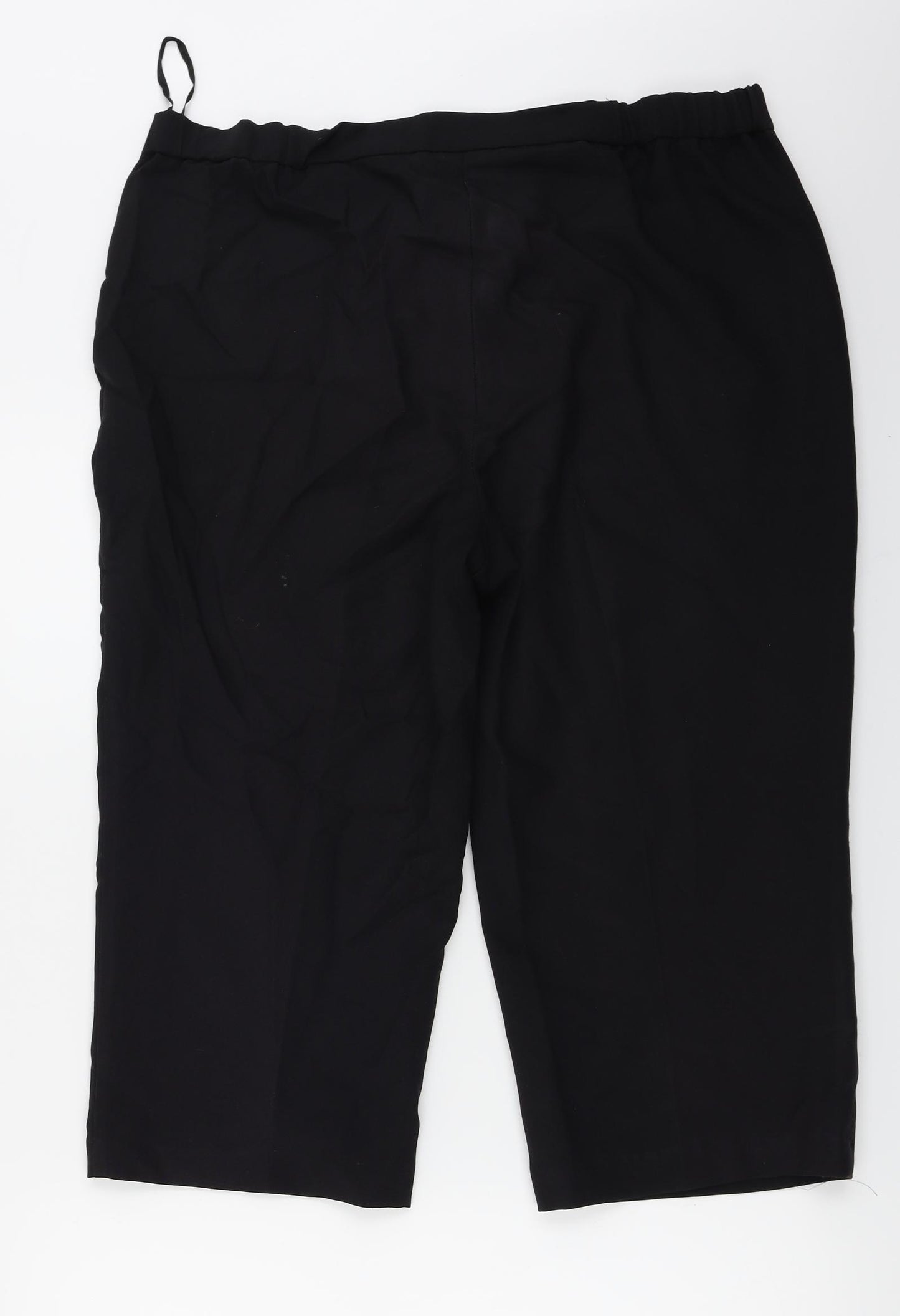 bm Collection  Womens Blue   Cropped Trousers Size 16