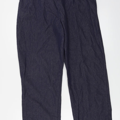 Preworn  Womens Blue   Trousers  Size 18 L23 in