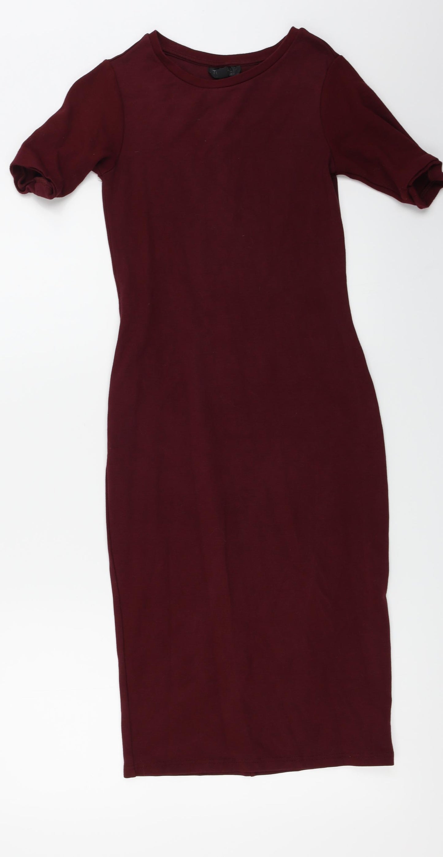 Topshop  Womens Red   Bodycon  Size 8
