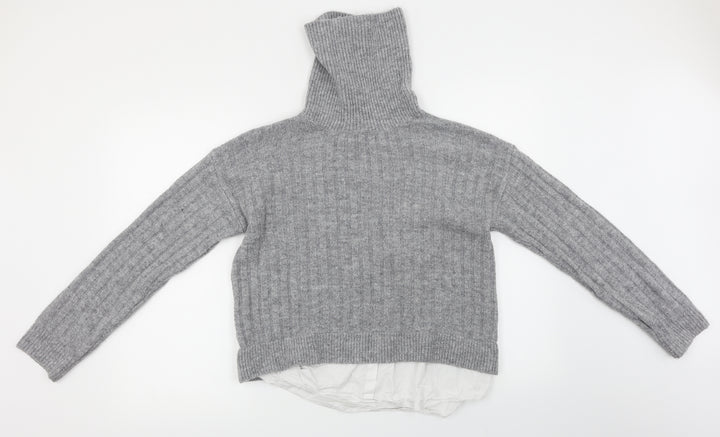 New Look  Womens Grey   Pullover Jumper Size S
