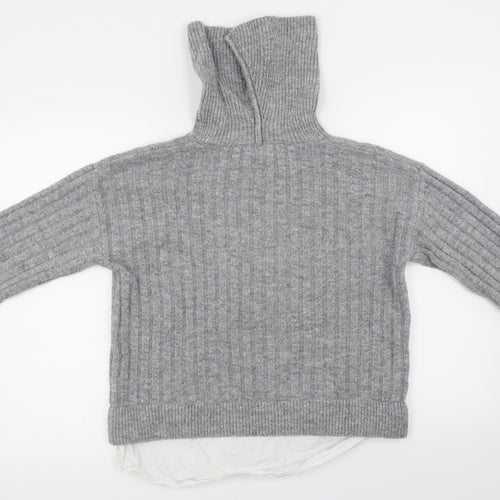 New Look  Womens Grey   Pullover Jumper Size S