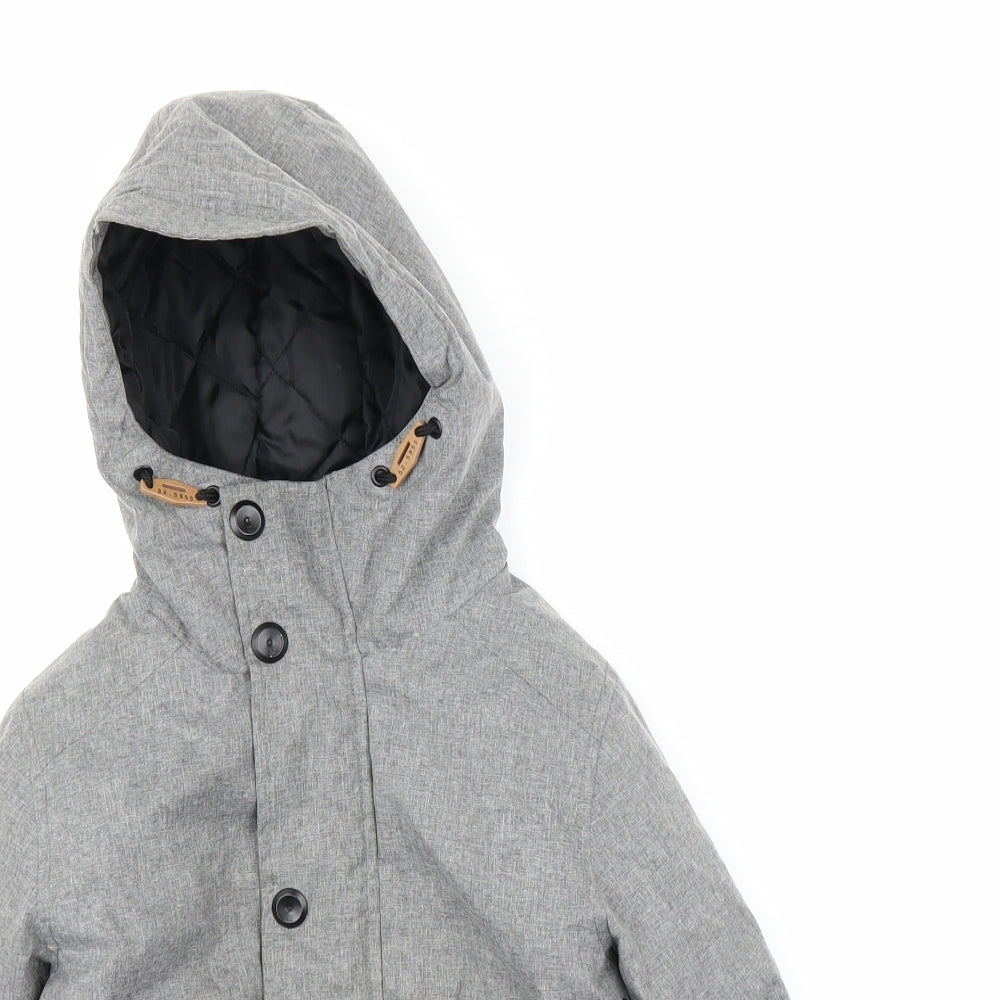 NEXT Boys Grey   Bomber Jacket Coat Size 5 Years