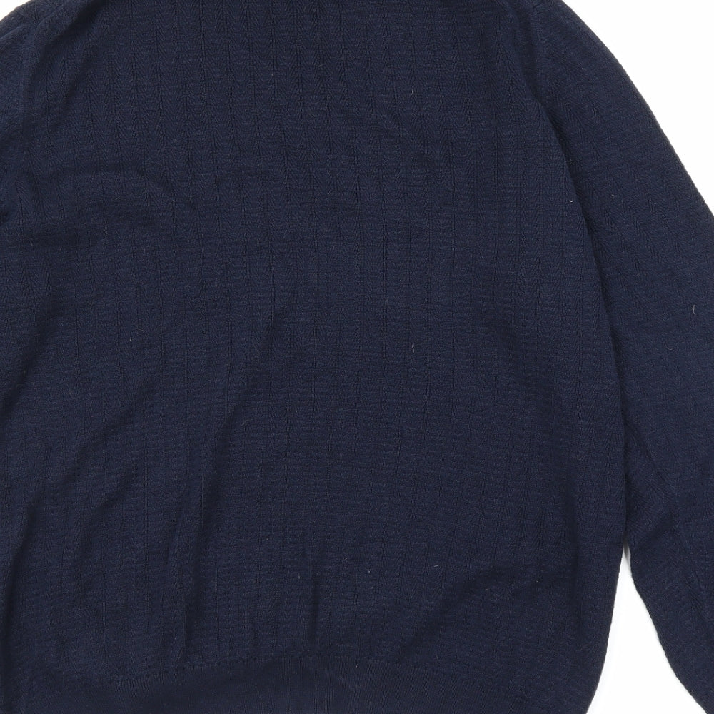 Collezione Mens Blue   Pullover Jumper Size XL