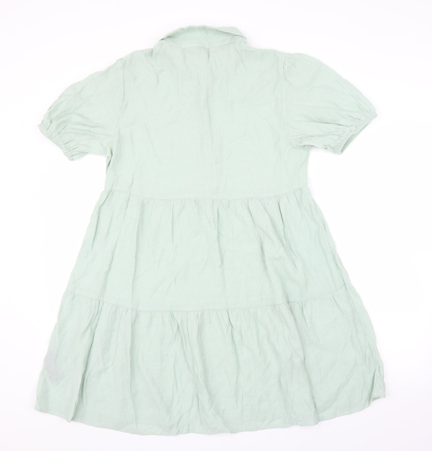 Primark Womens Green   A-Line  Size 12  - Peasant dress