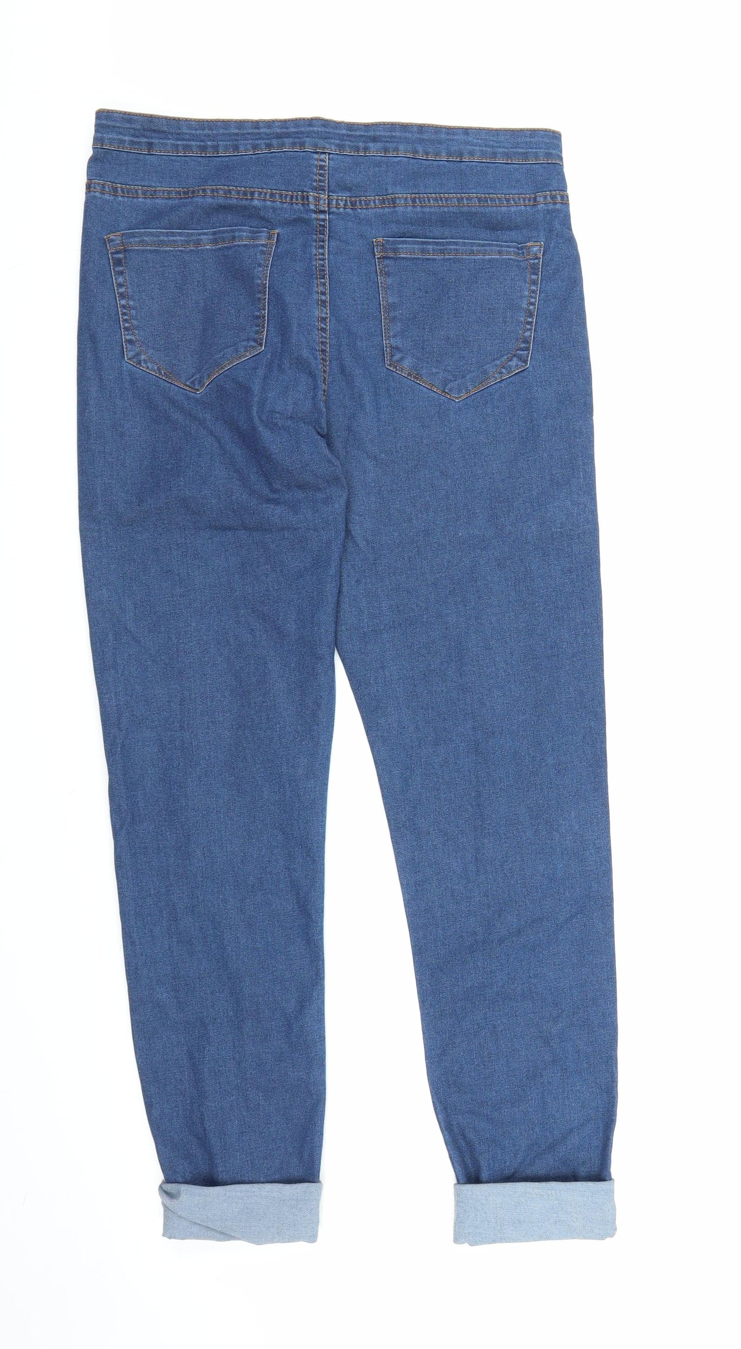 Denim Co Womens Blue  Denim Skinny Jeans Size 14 L26 in
