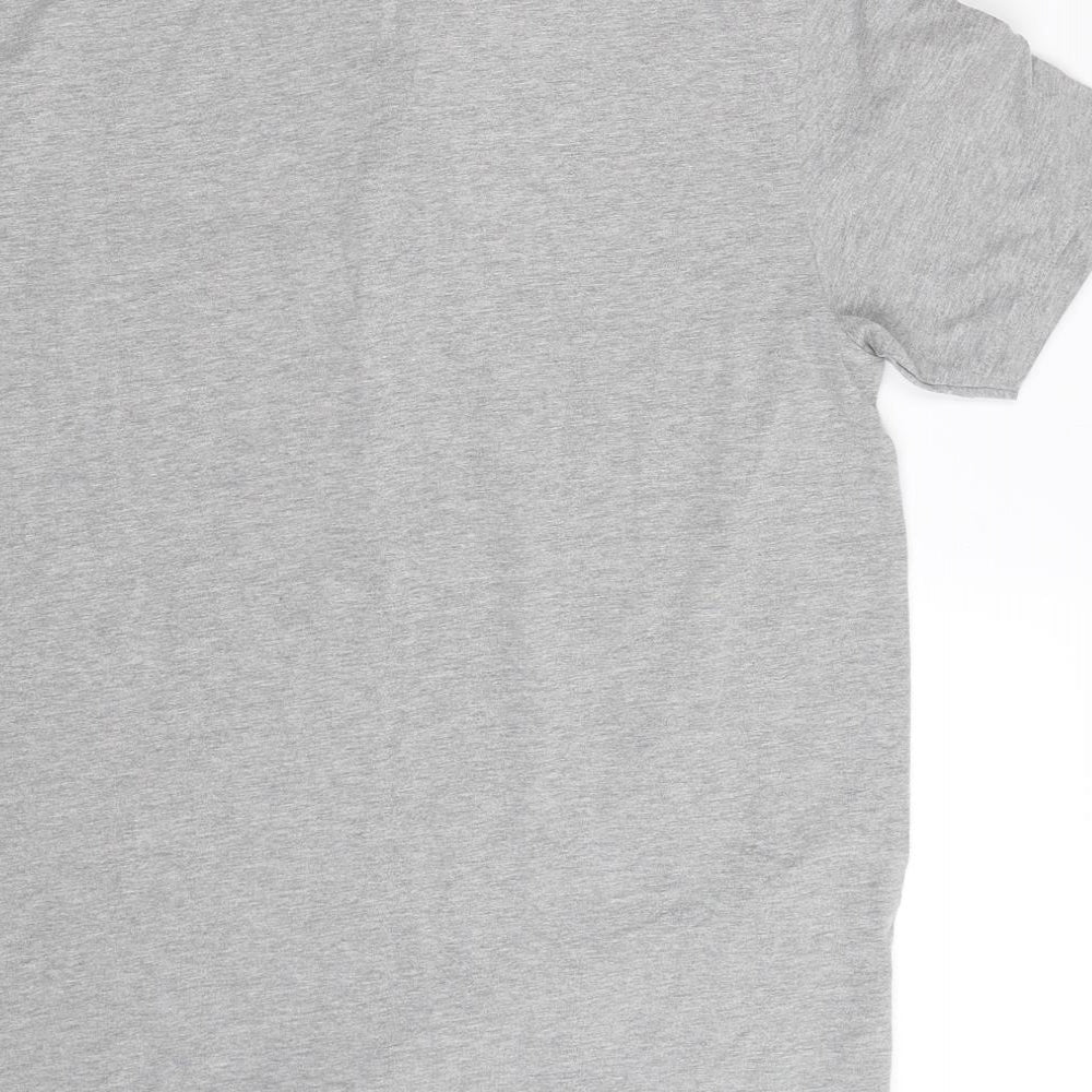 Steel & Jelly Mens Grey    Polo Size L